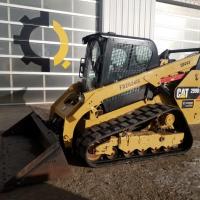 Caterpillar 299 track loader rental in Saskatchewan