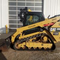 Cat 299 skid steer loader rental in SK, MB, AB, BC